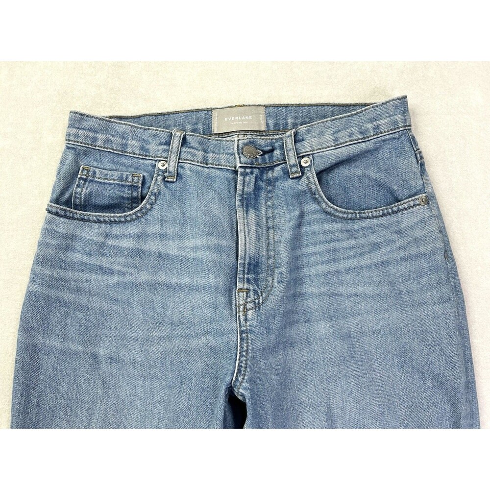 Everlane The Original Cheeky Jean Crop Womens Size 28 Light Blue Stretch - Picture 3 of 10